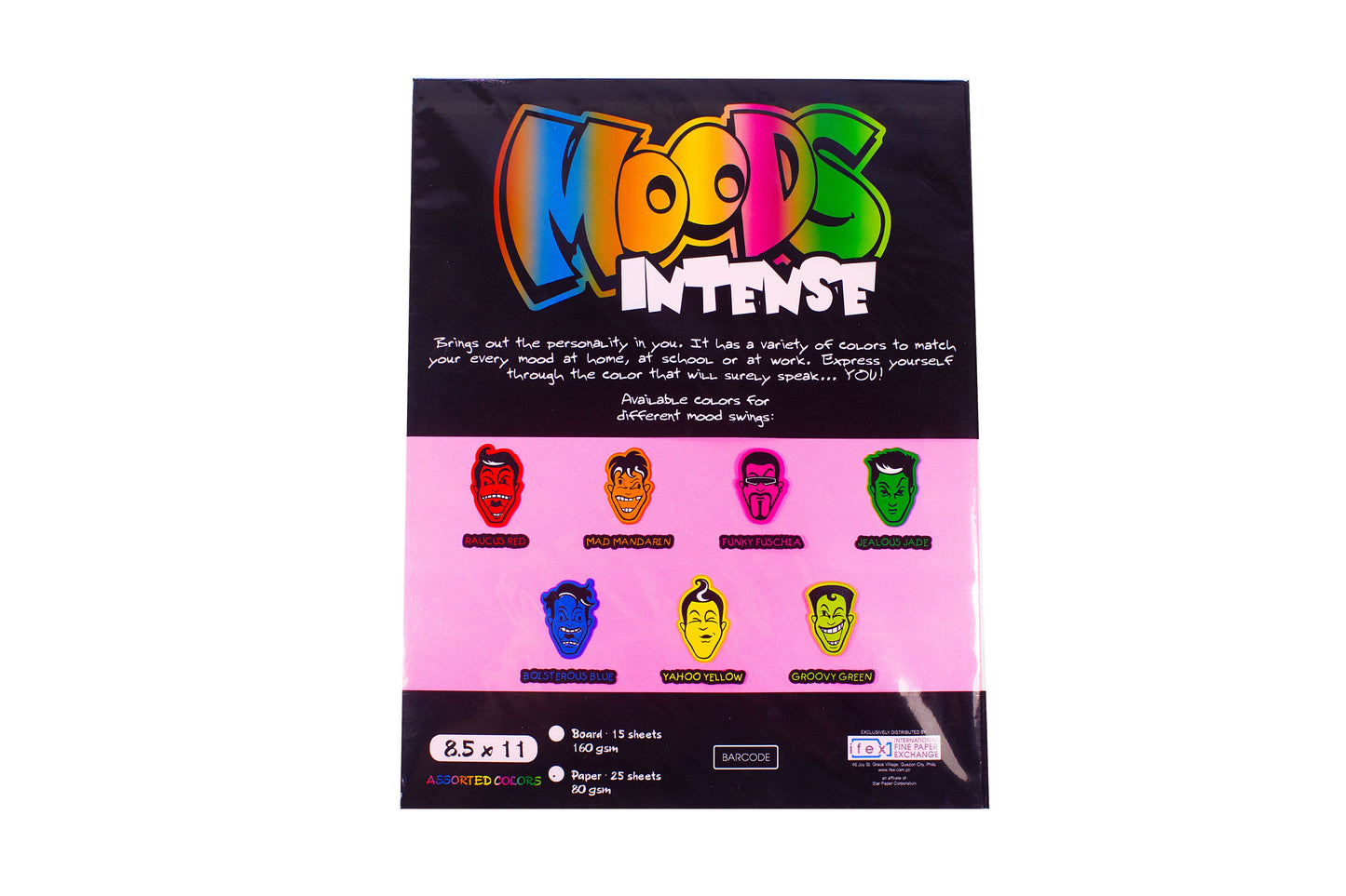 Moods Intense Multicolor Paper 80gsm