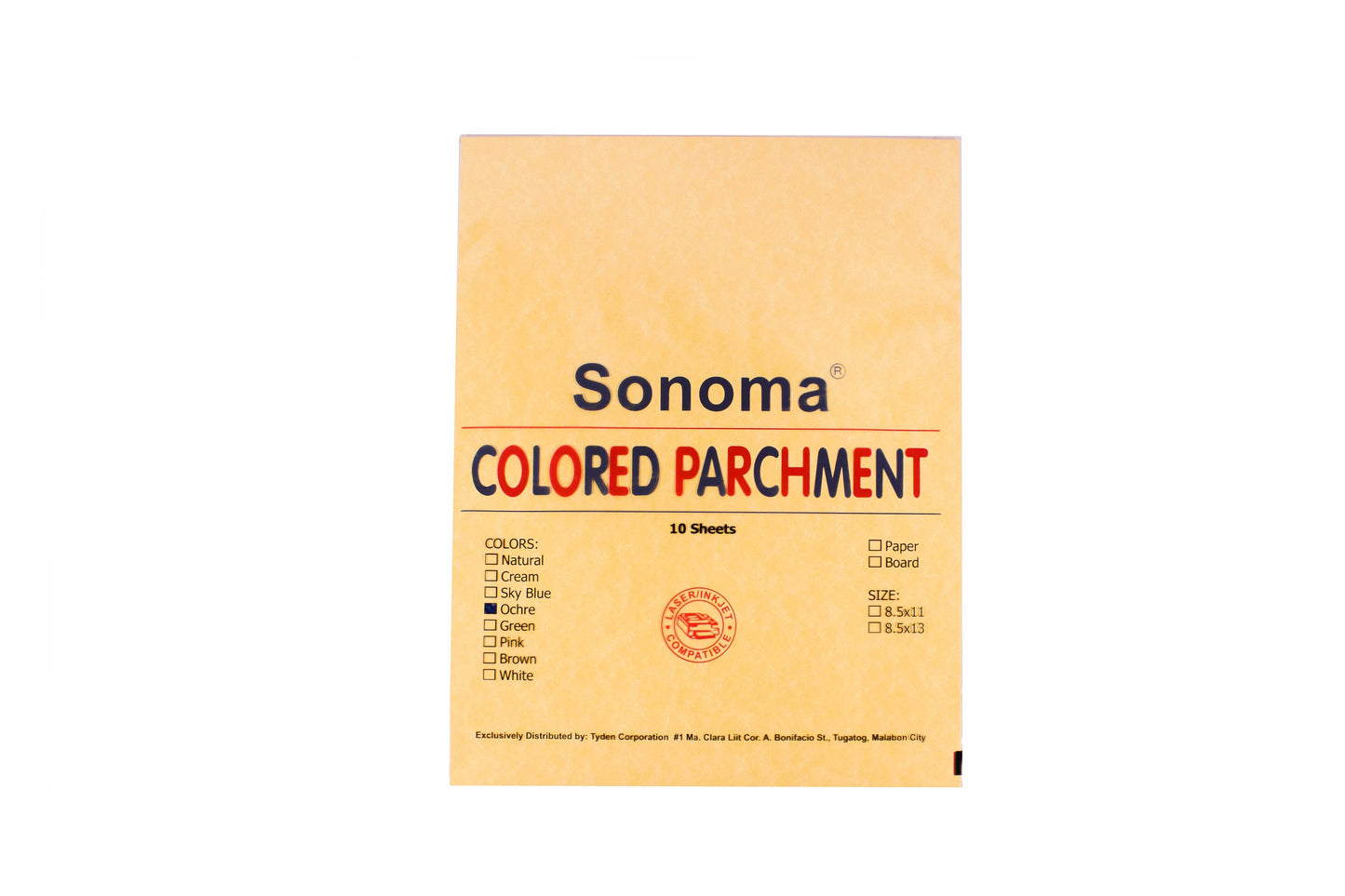 Sonoma Parchment Paper 90gsm Short