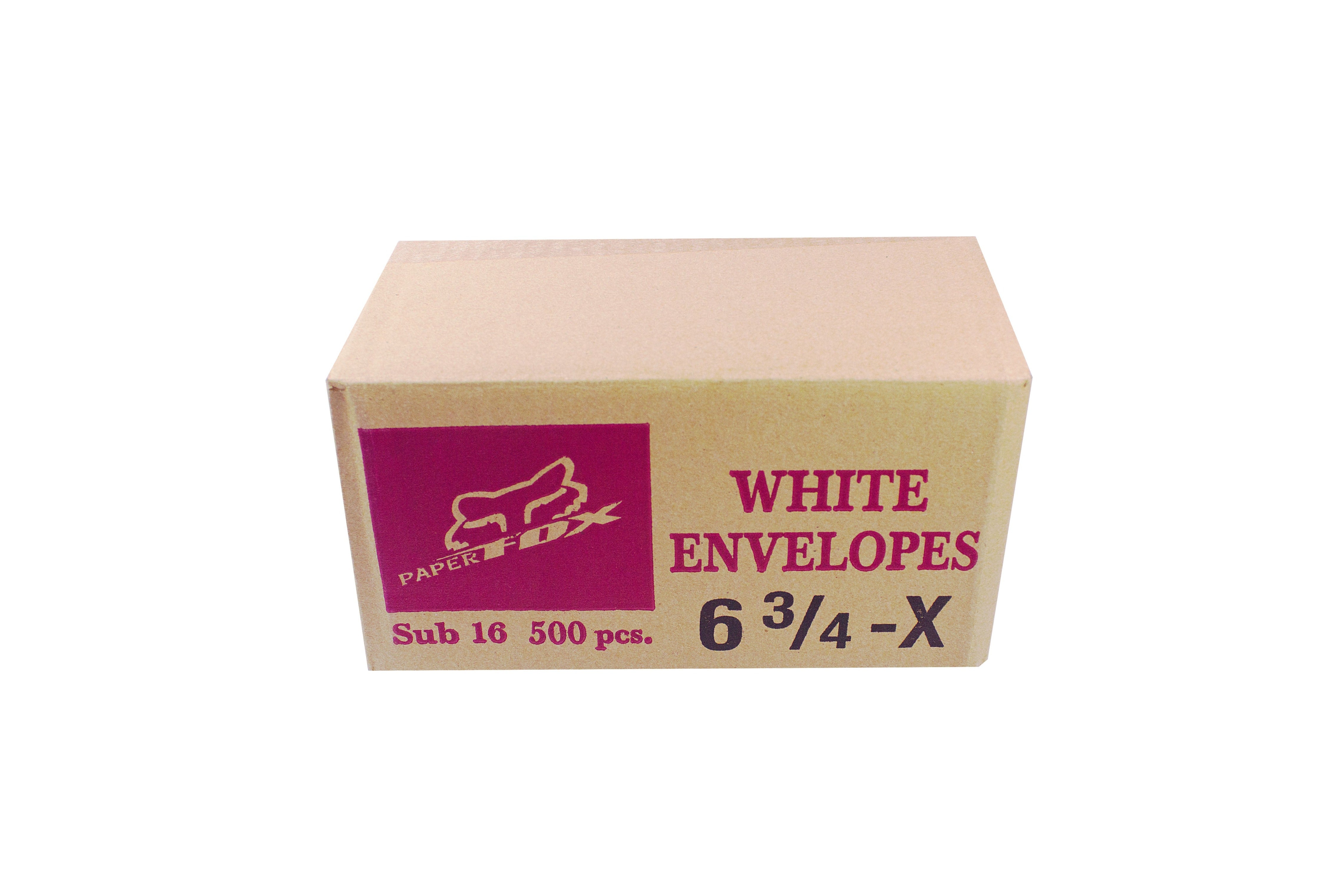 Classic Letter Envelope Standard 6 3/4 (500pcs) – Paper Cart