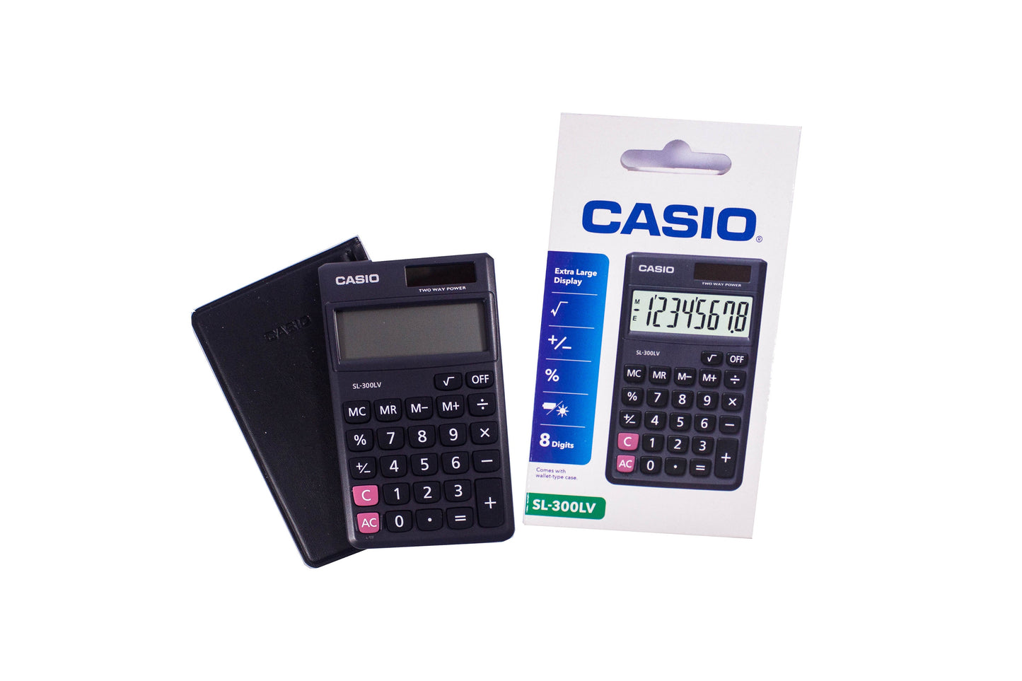 Casio Calculator SL-300LV Black