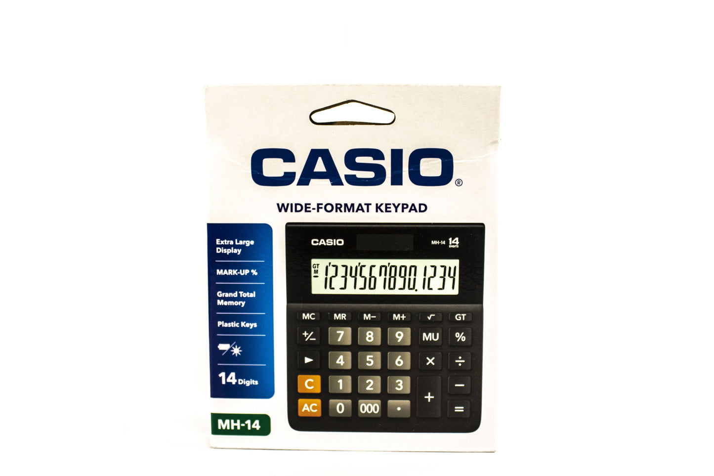 Casio 14 Digits Wide H Calculator MH-14