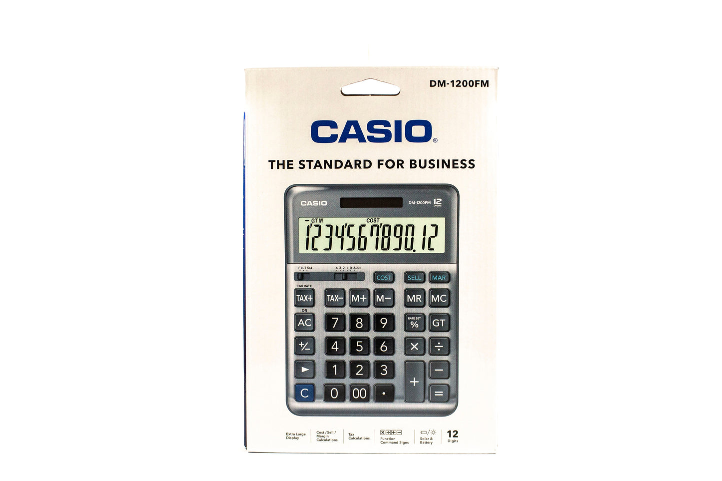 Casio Desktop Calculator DM-1200FM