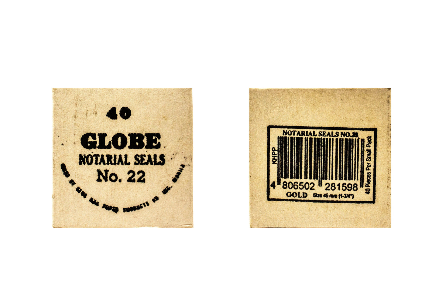 Globe  Notarial Seal | 10Box