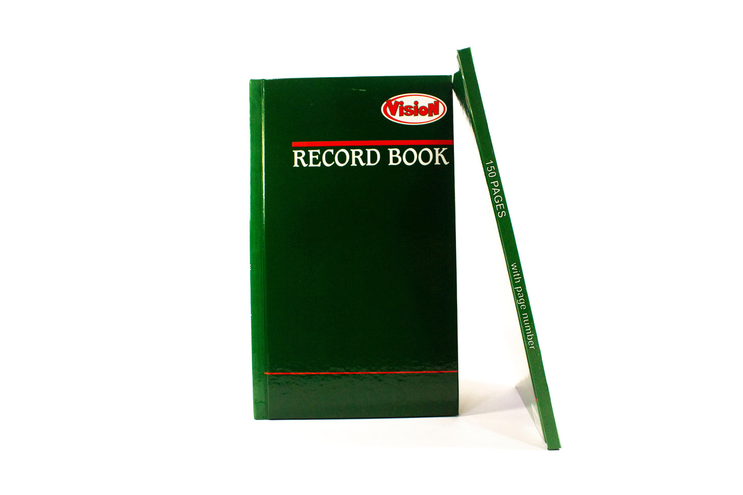 Vision Record Book with Page Number