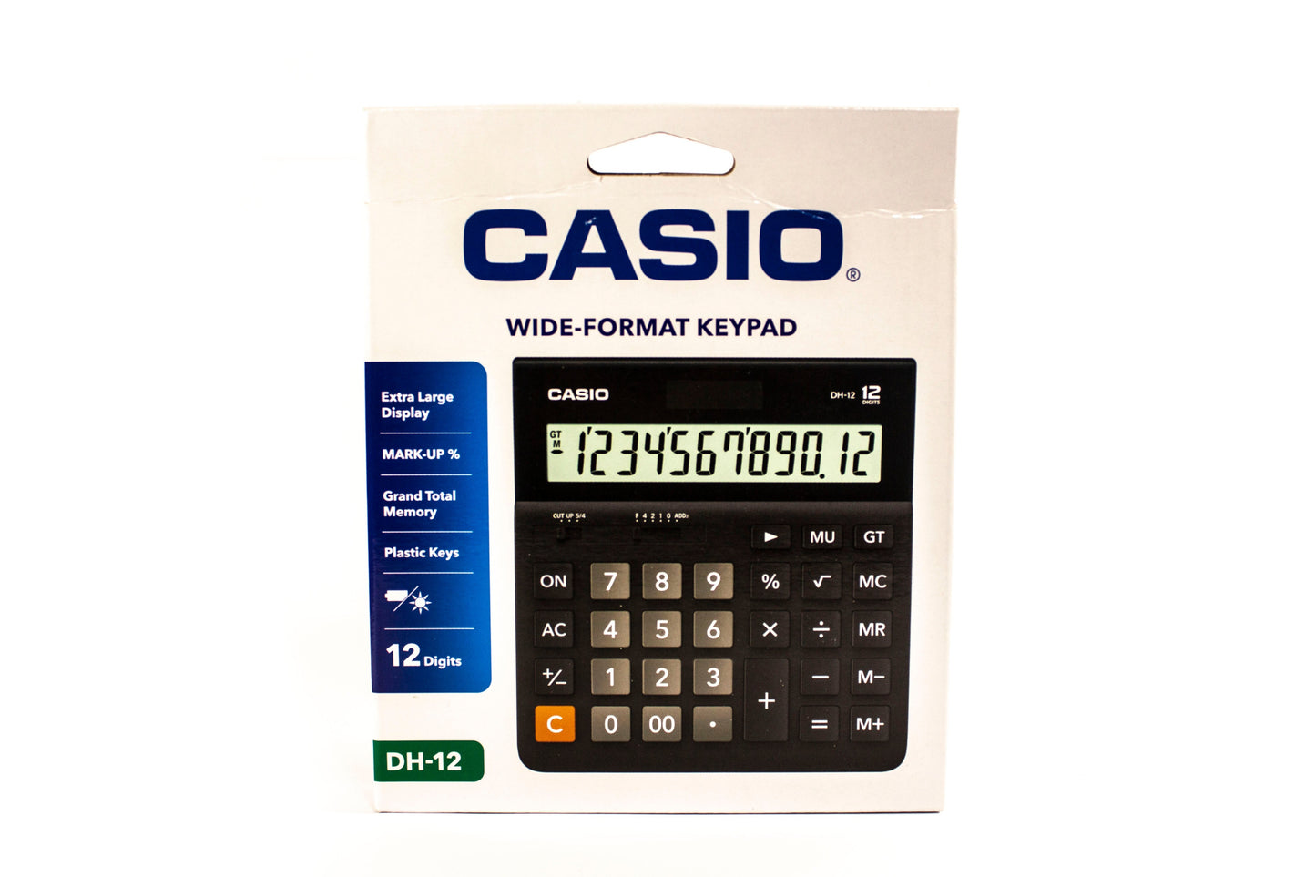 Casio Desktop Type Calculator DH-12-BK