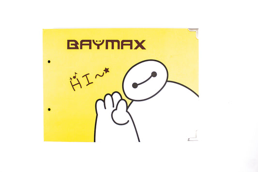 Baymax Scrap Book Black Page 25 Lvs. 7.7x10.6in