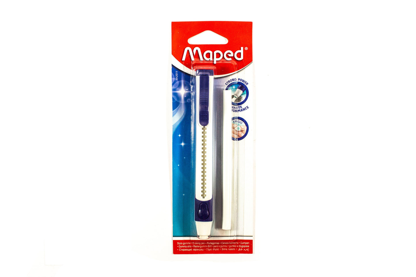 Maped Retractable Click Eraser With Refill 012511