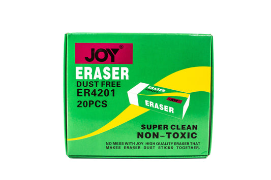 Joy Dust Free Eraser ER4201 Large | 20pcs