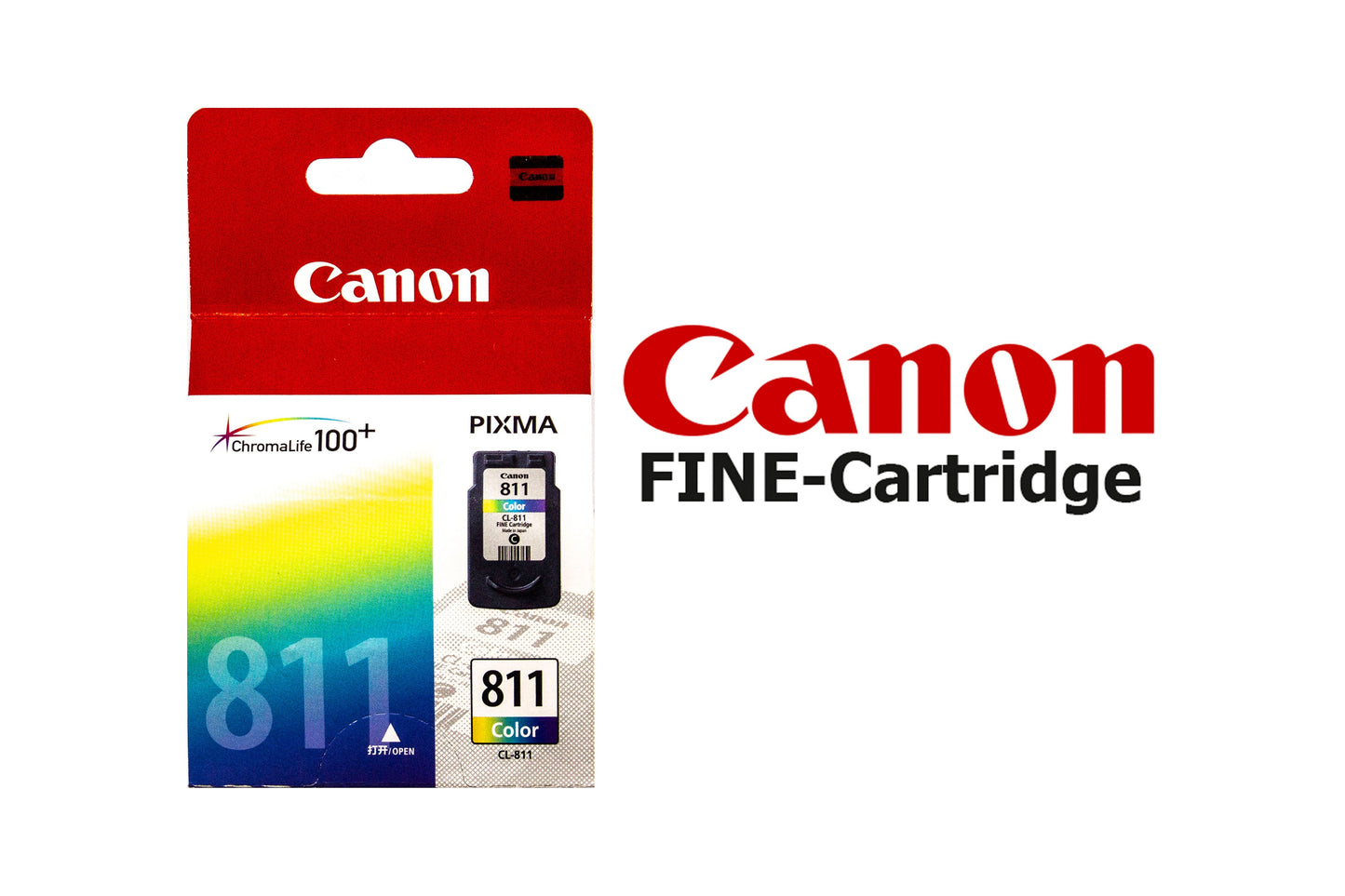 Canon Cartridge Ink 811 3.3inX5.5in Tricolor