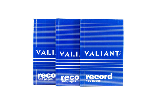 Valiant Record Book Junior l 5pcs
