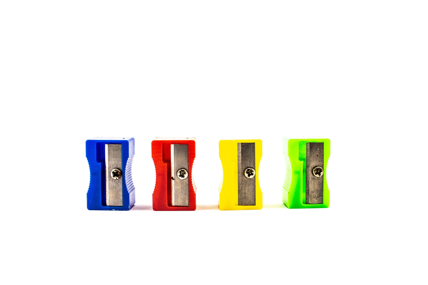 Easy Pencil Sharpener Plastic Single Hole | Sold by 24s