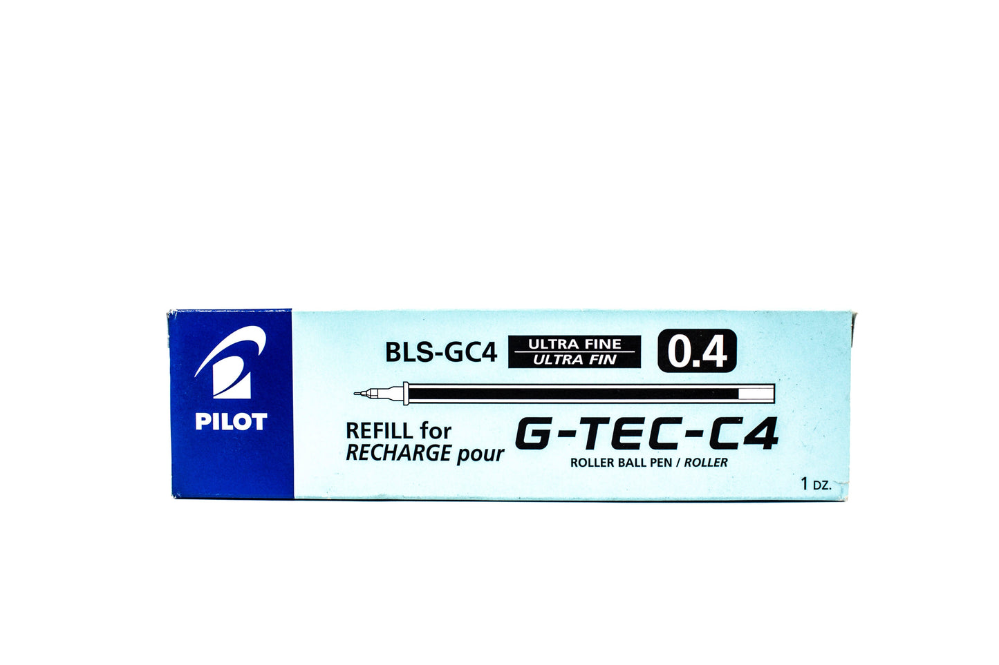 Pilot G-Tec Refill BLS-GC4 0.4mm | 12pcs