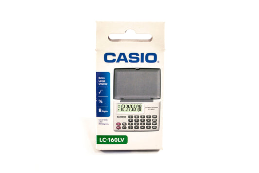 Casio Calculator LC-160LV with Cover