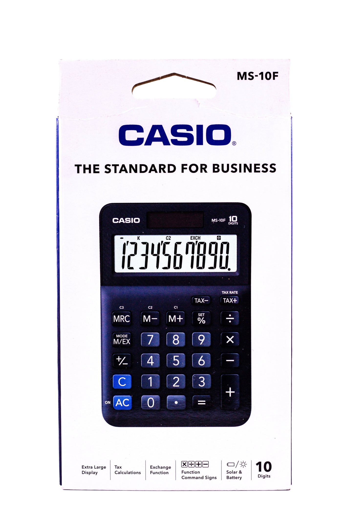 Casio Calculator MS-10F 10-Digits