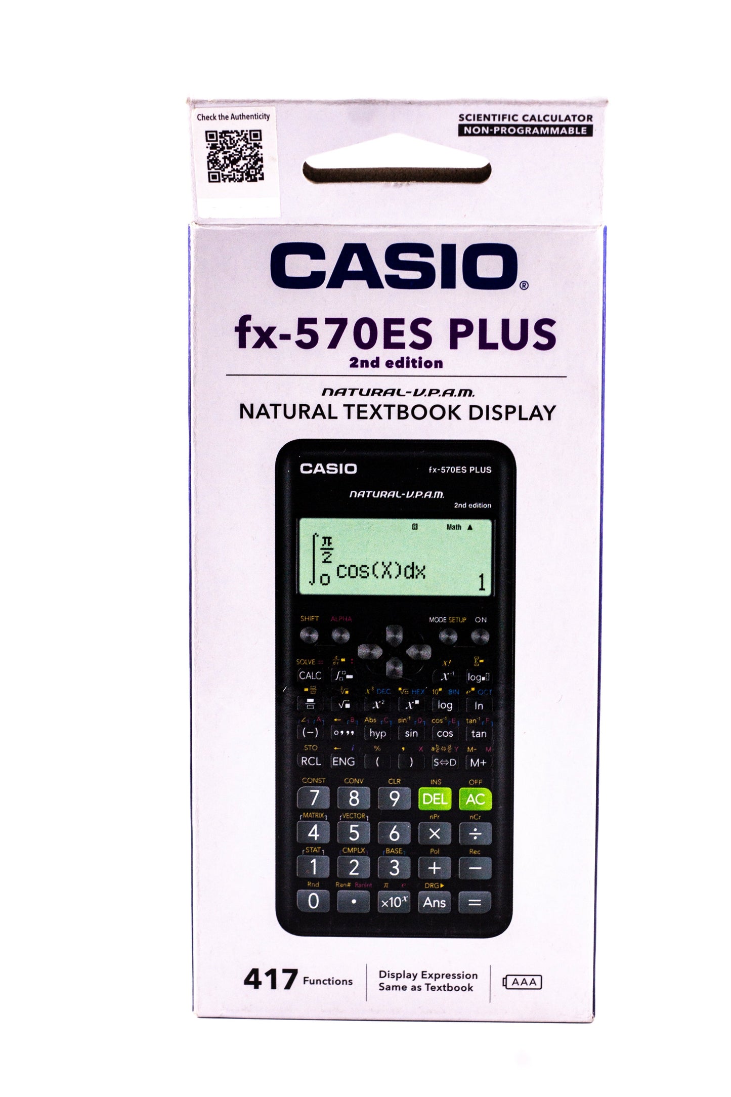 Casio Scientific Calculator FX-570ES Plus