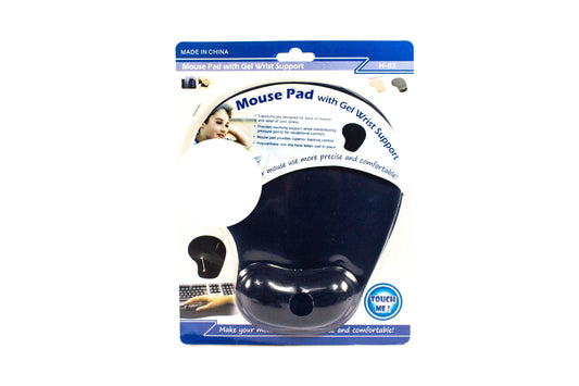 Mouse Pad with Gel Wrist Support H-02