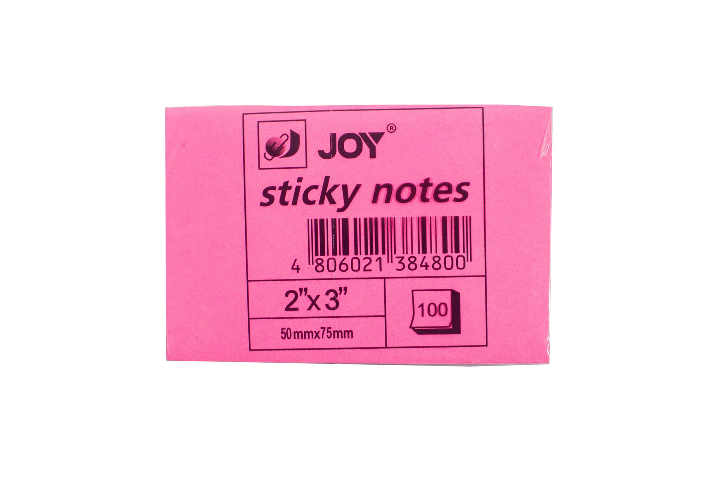 Joy Sticky Note 2x3in 100lvs | 12Pad