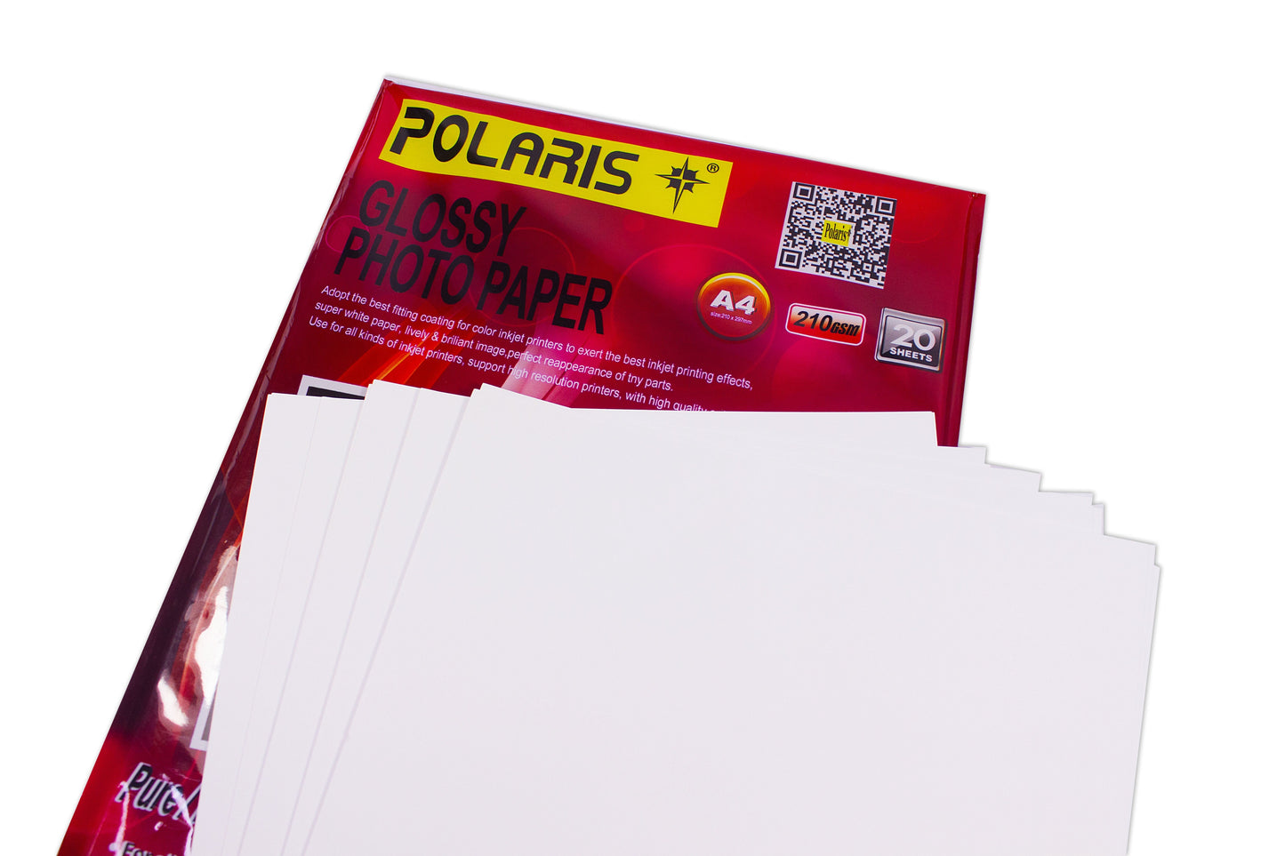 Polaris Glossy Photo Paper 210GSM / A4