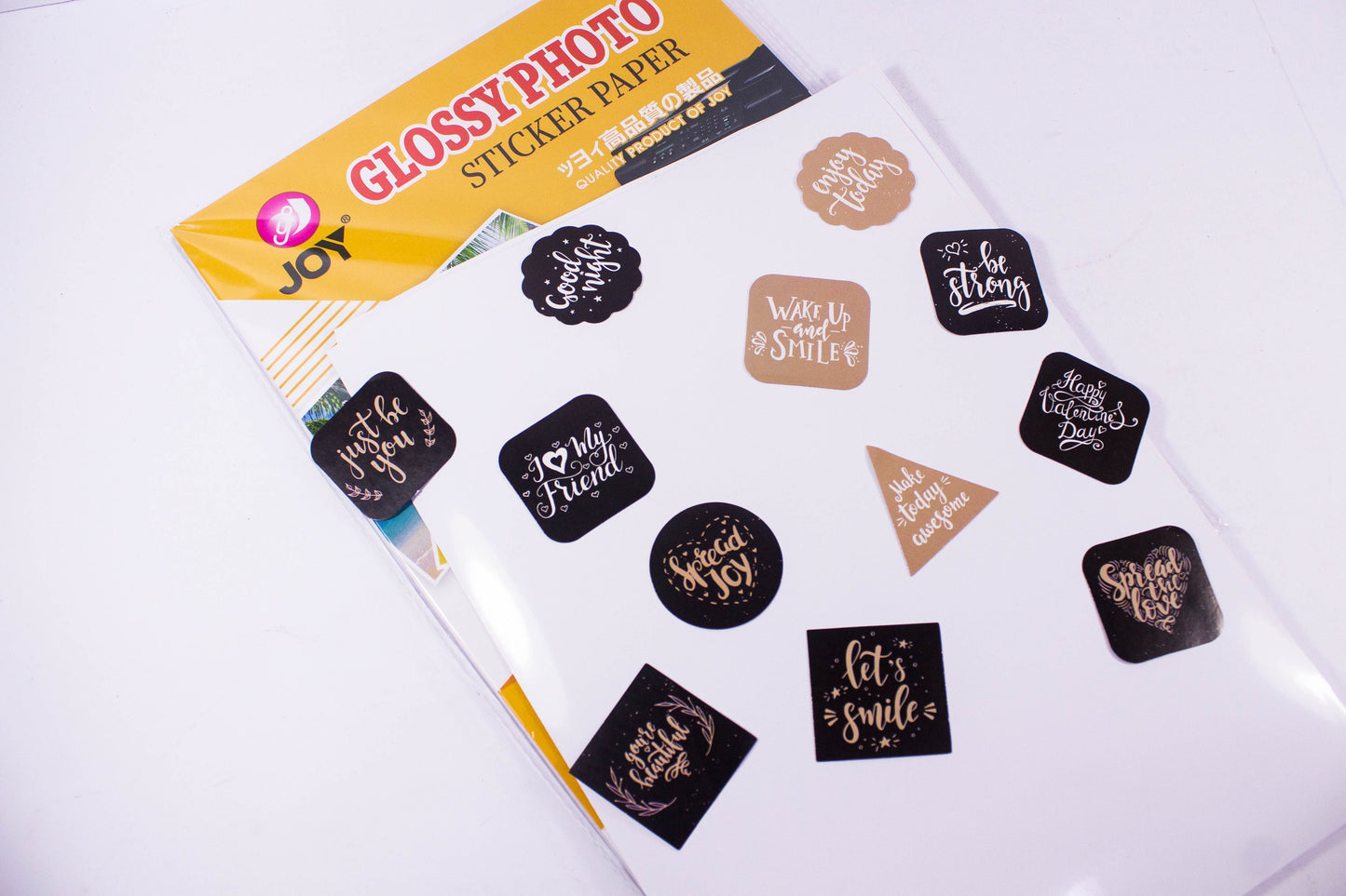 Joy Glossy Sticker Photopaper 135gsm A4 | Sold by 20s