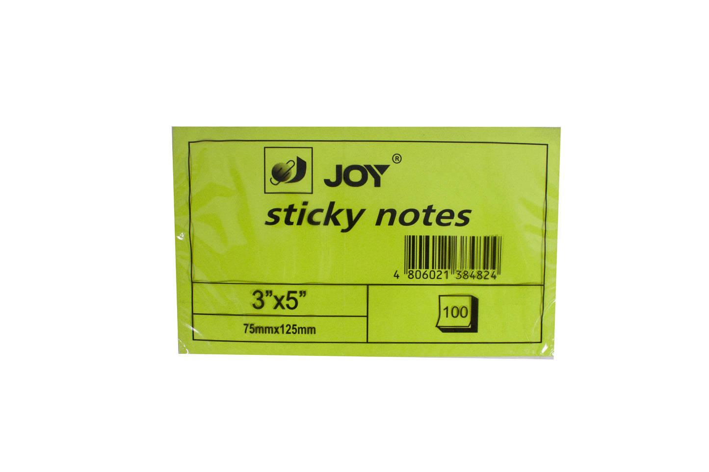 Joy Sticky Note 3in x 5in 100 sheets