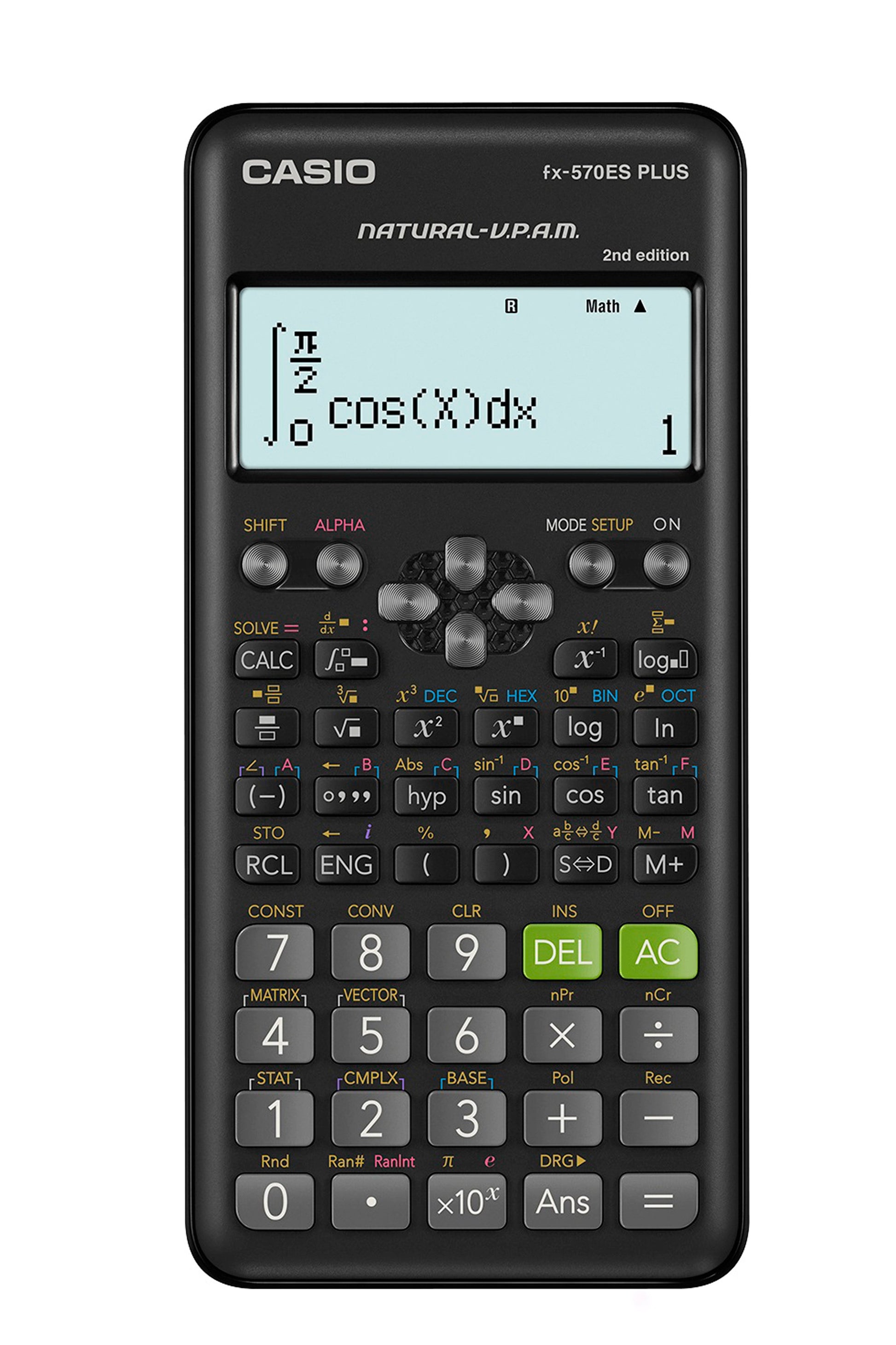 Casio Scientific Calculator FX-570ES Plus 2nd Edition