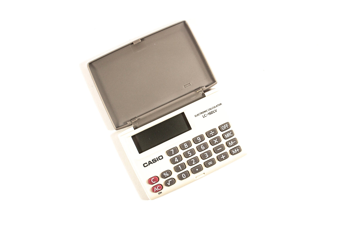 Casio LC-160LV Portable Calculator with Flap Cover