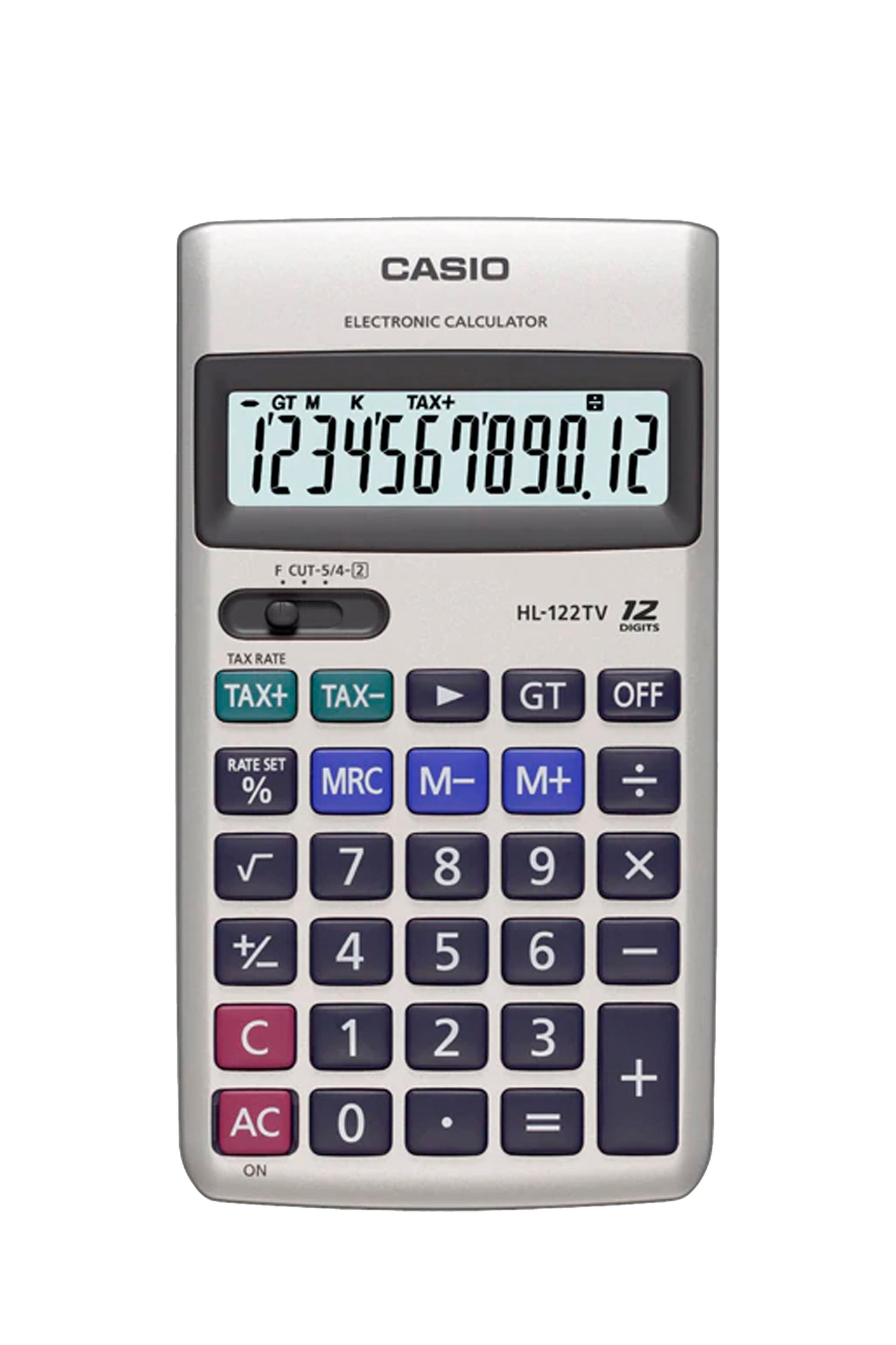 Casio Calculator HL-122TV 12-Digits