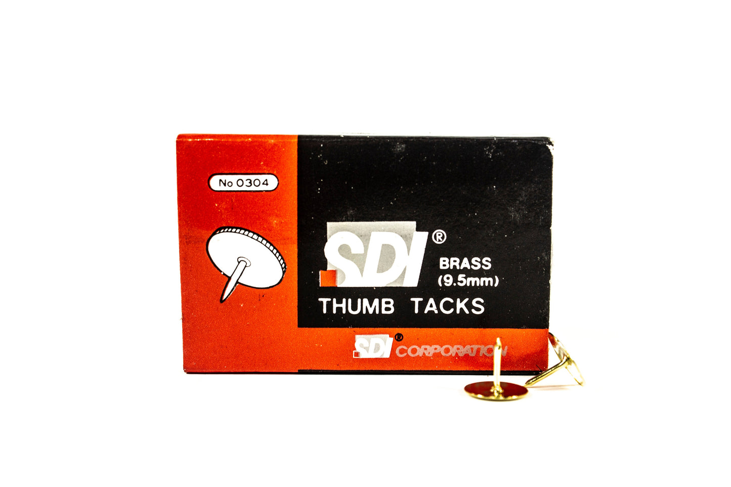 SDI Brass Thumb Tacks 9.5mm 20g