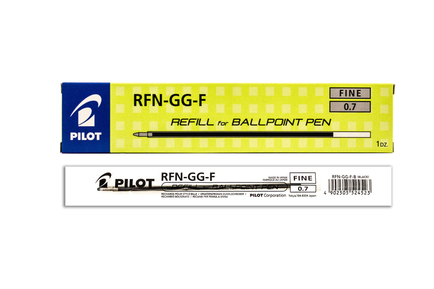 Pilot Ballpoint Pen Refill RFN-GG-F 0.7mm | Sold by 12s