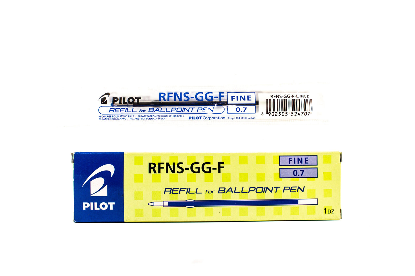 Pilot Retractable Ballpen Refill RFNS-GG-F 0.7mm | 12pcs