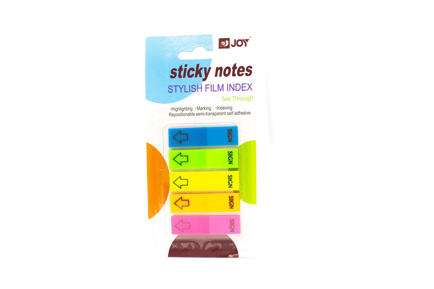 Joy Sticky Notes Film Index Sign Here SH-152 24Pad