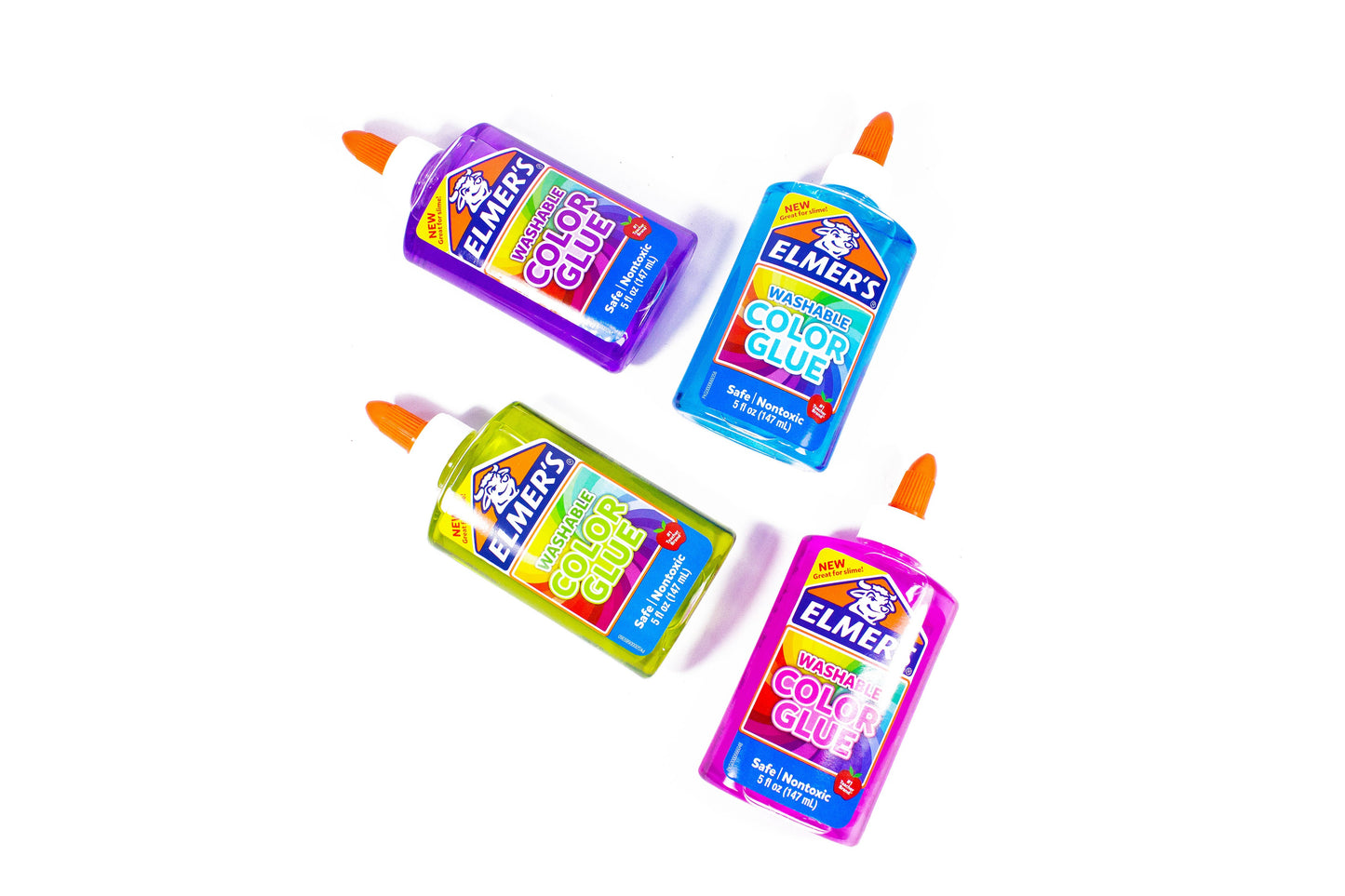 Elmer's Washable Color Glue 5oz | Sold by 3s