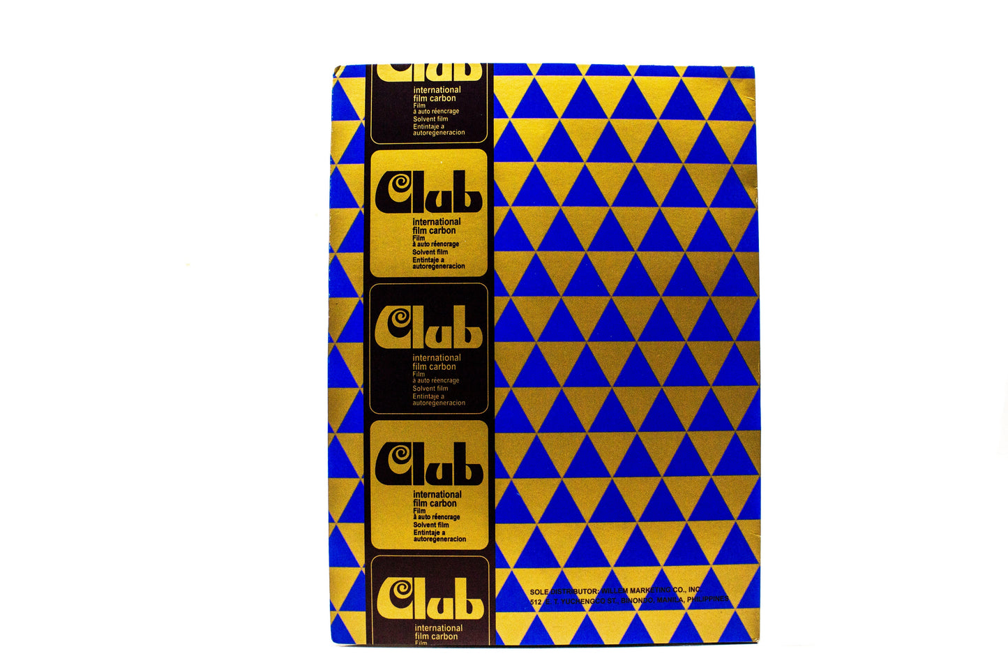 Club Carbon Paper Blue 100's