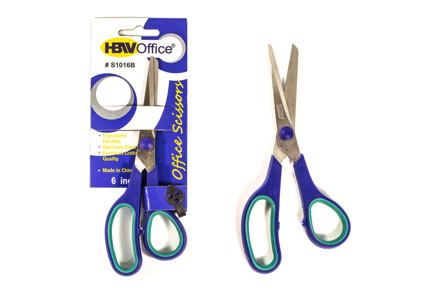 HBW Scissors 6in S1016B | 12pcs