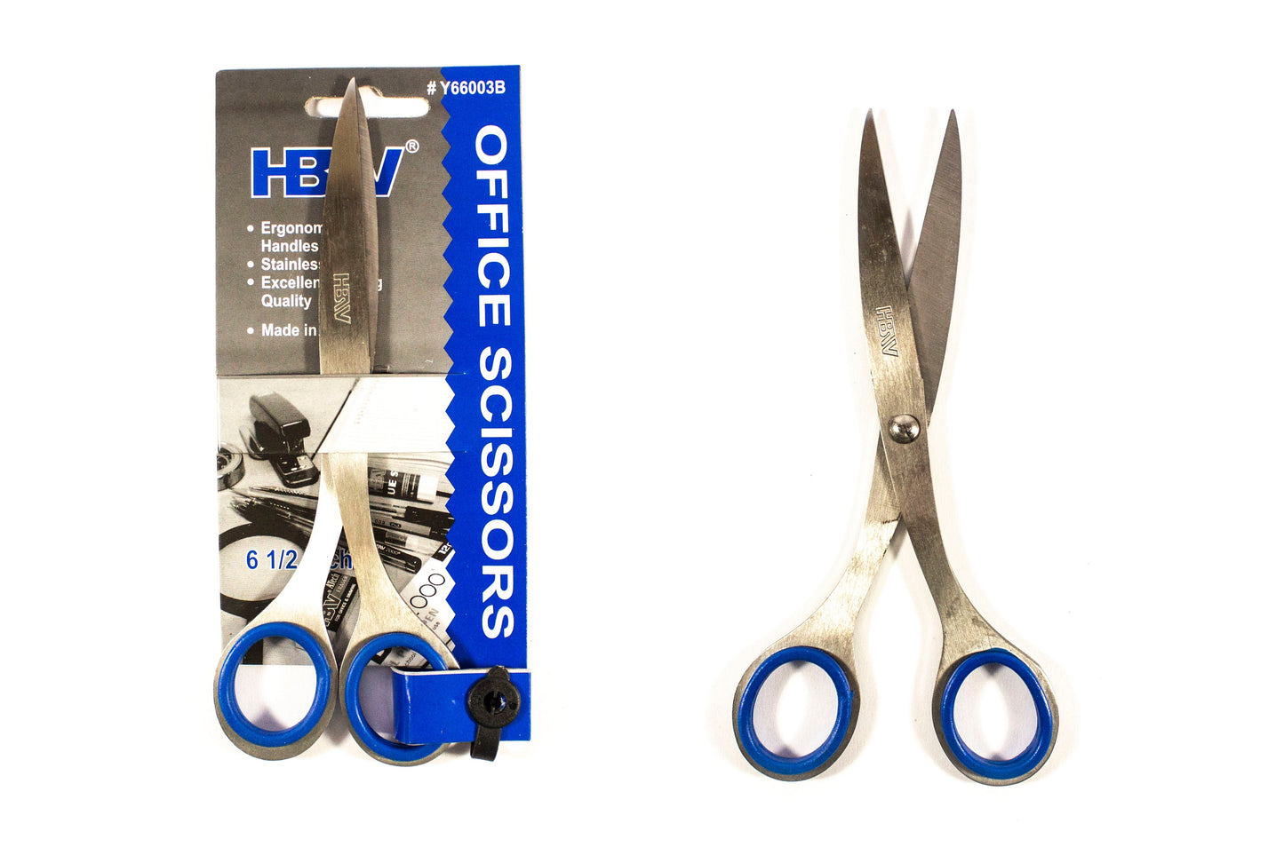 HBW Scissors Y66003B 6.5in | 12pcs
