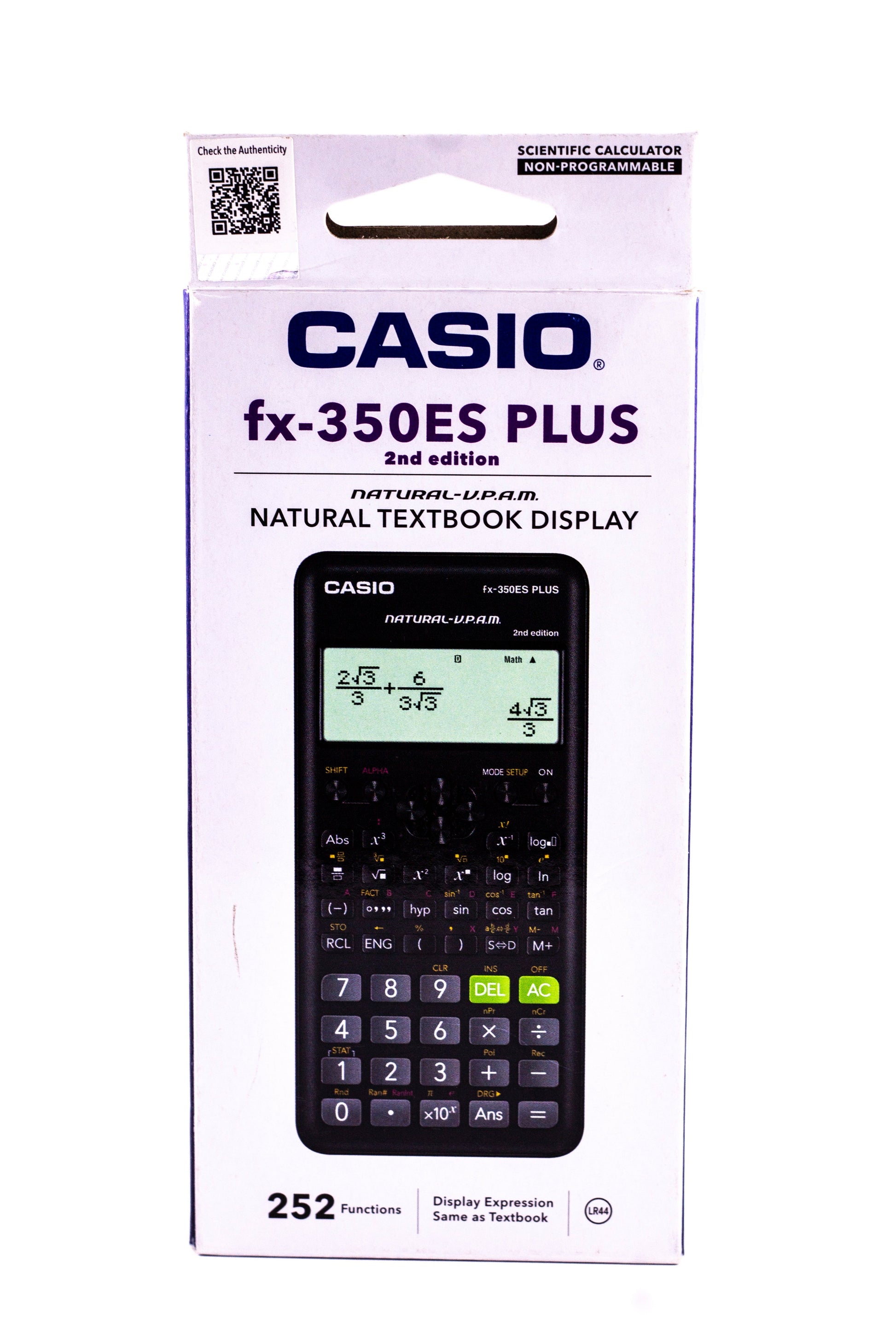 Casio Scientific Es Series Calculator Fx-300ES PLUS 2nd Edition