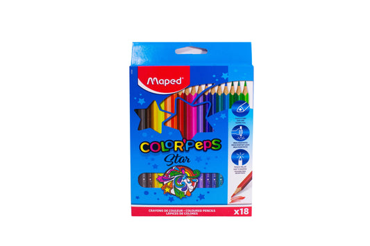 Maped Color'Peps Coloring Pencil 18C 832063 | Sold by 6s