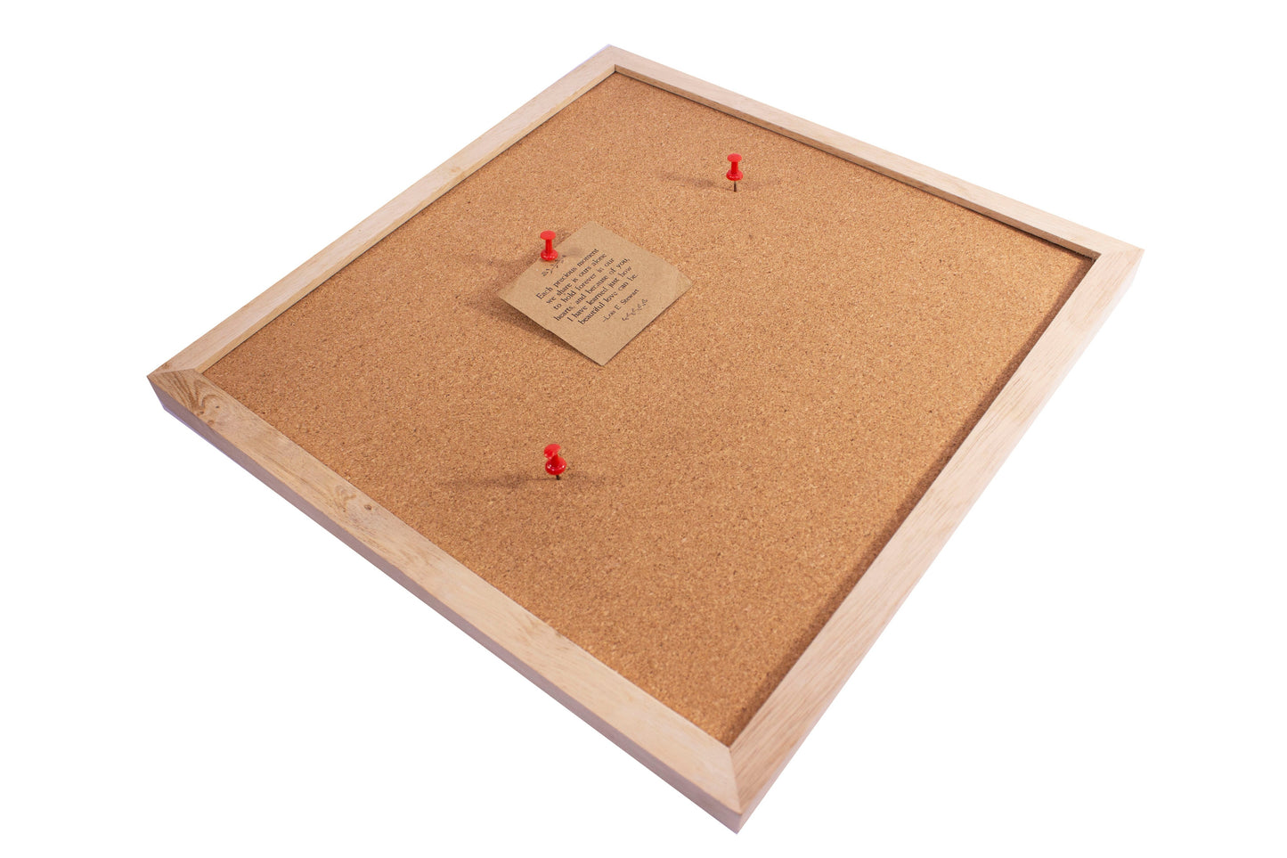 Corkboard with Wooden Frame
