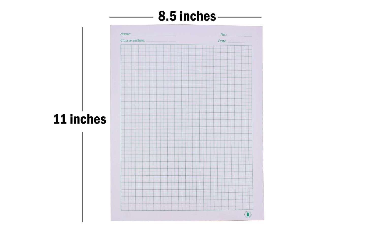 Data Graphing Paper 8.5x11in (500pcs)