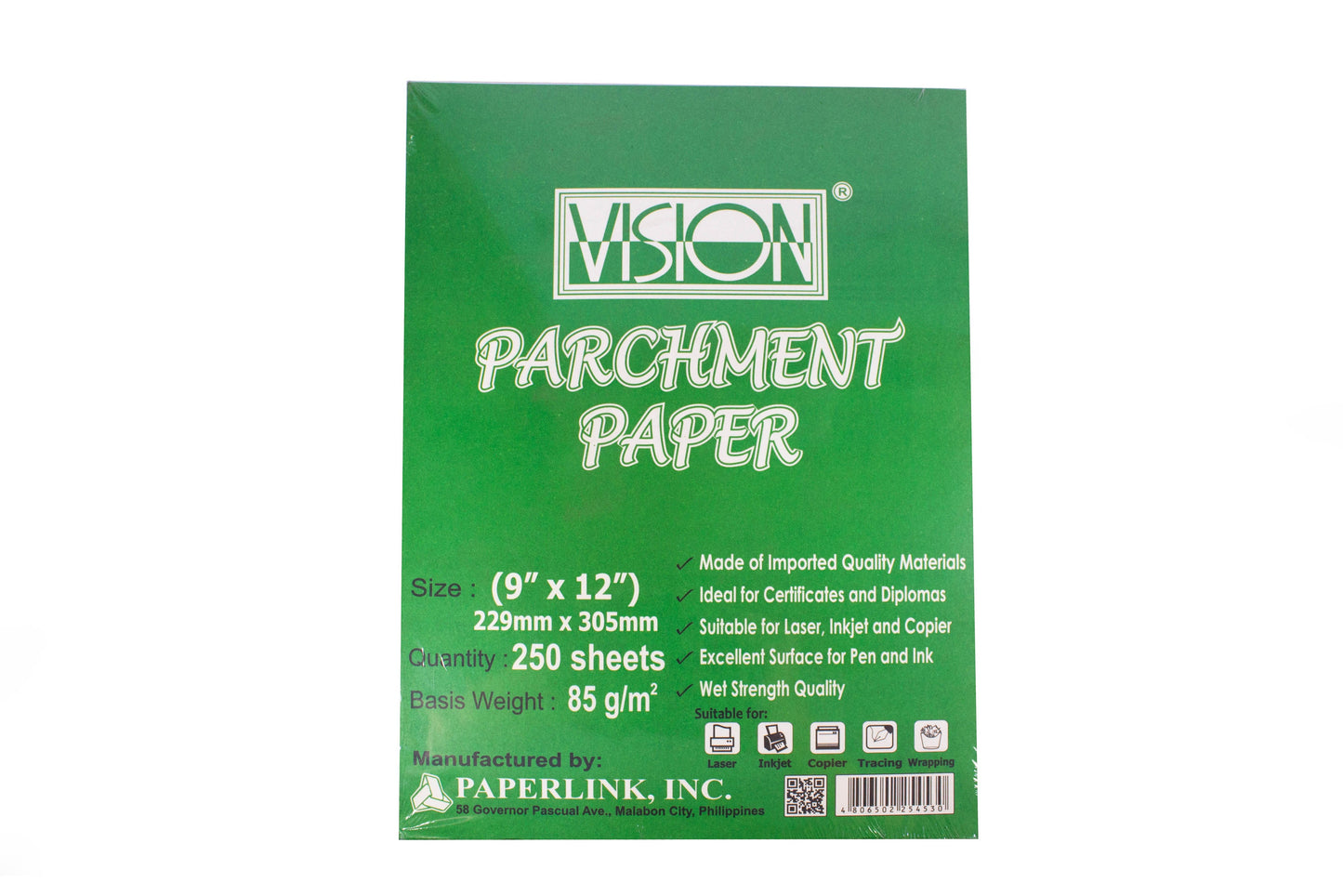 Vision Parchment Paper 9x12in