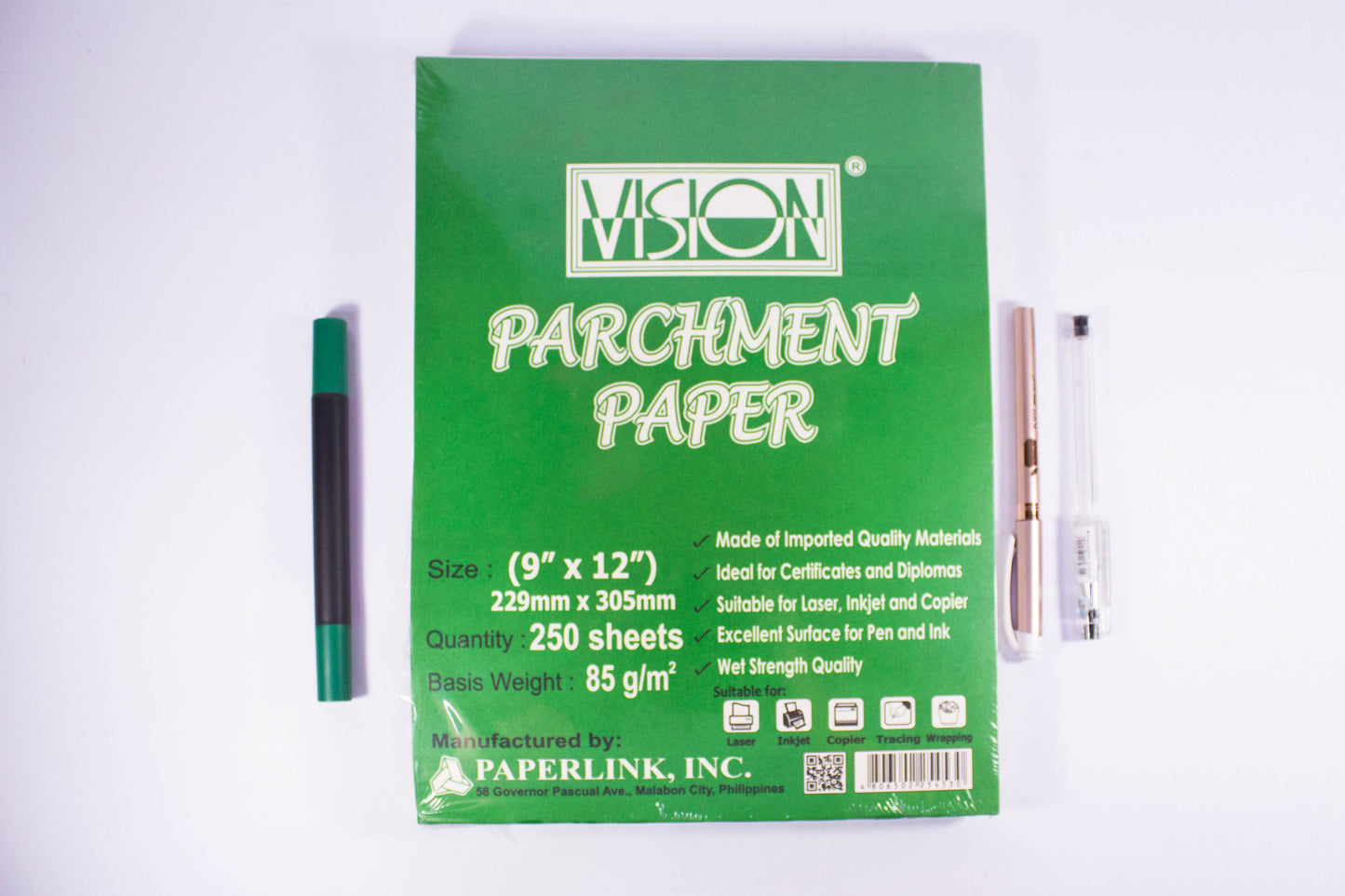 Vision Parchment Paper 9x12in (250Sheet)