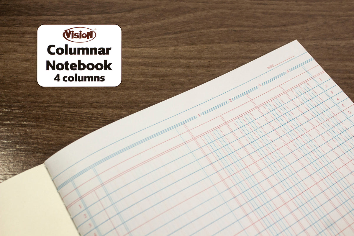 Vision Columnar Notebook Vision Columnar Notebook | 10pcs – Paper Cart