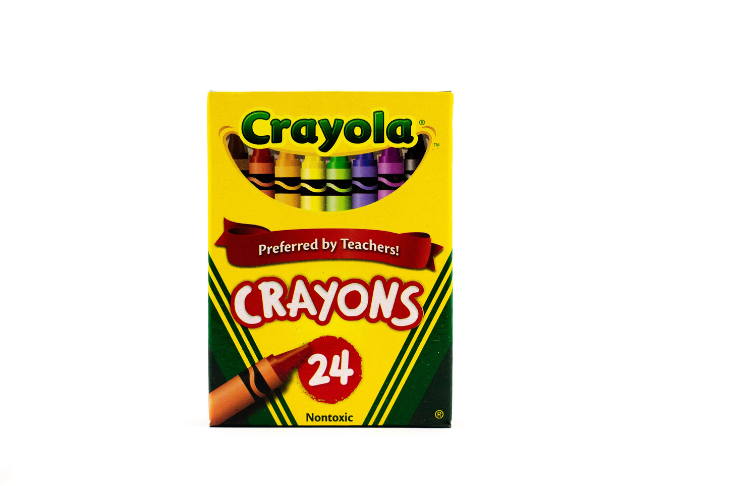 Crayola Crayons Nontoxic 24-Colors | Sold by 12s