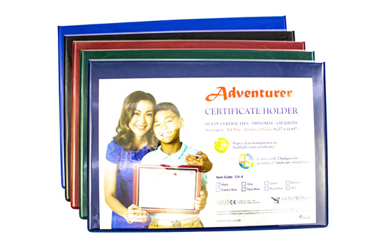 Adventurer Certificate Holder A4 CH-4 8.27x11.69in