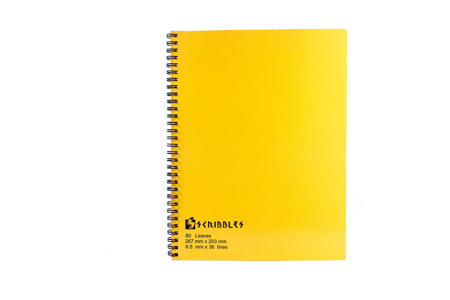Scribbles Spiral University Notebook 267x203mm 80 Lvs.