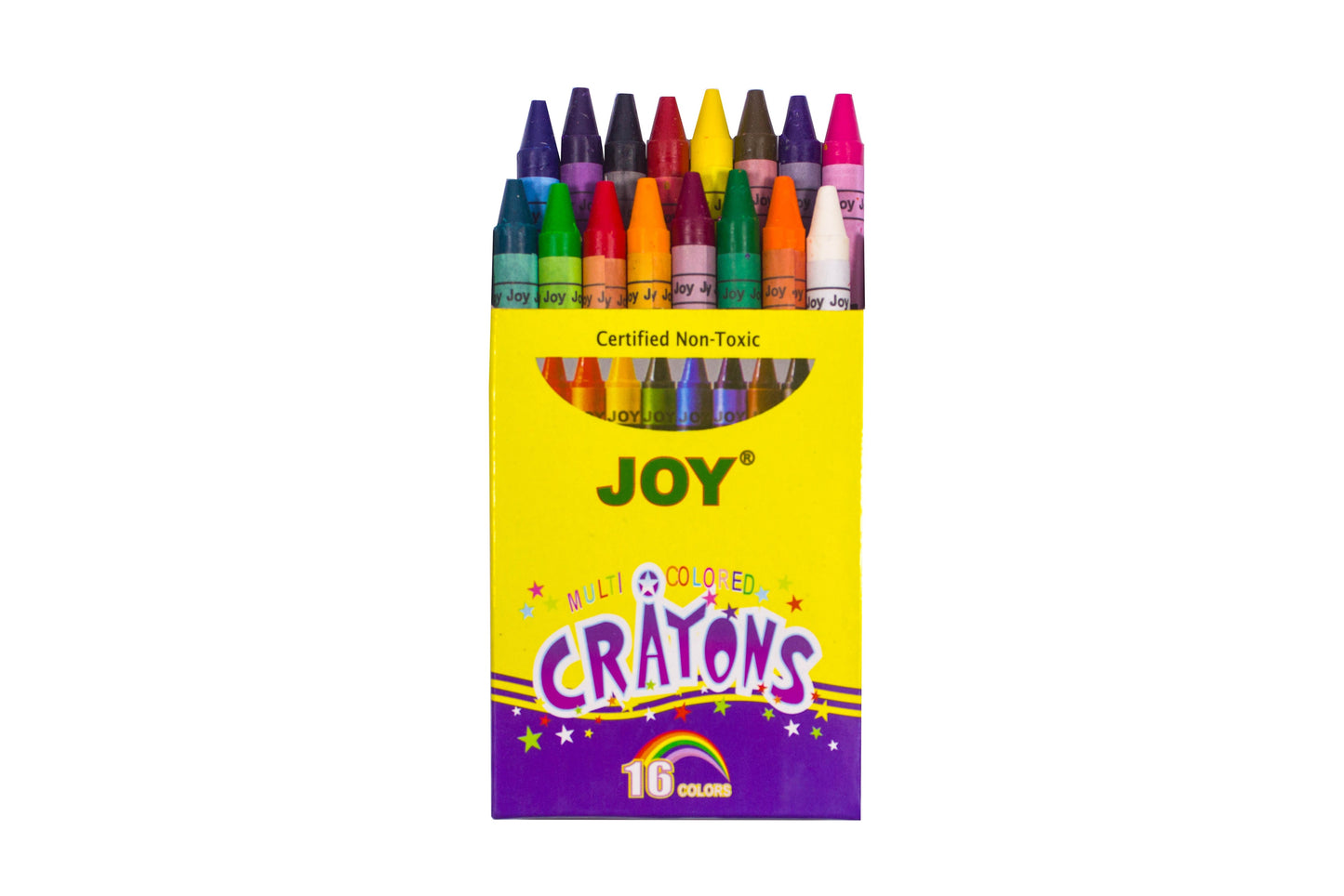 Joy Multicolored Crayons | Sold by 12s