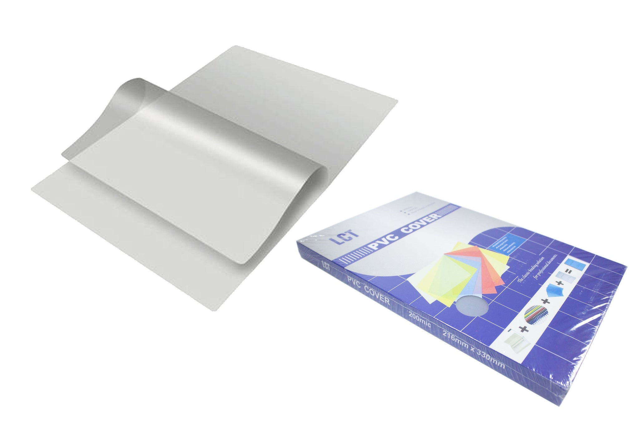 PVC Cover 200mic Long | 100pcs – Paper Cart