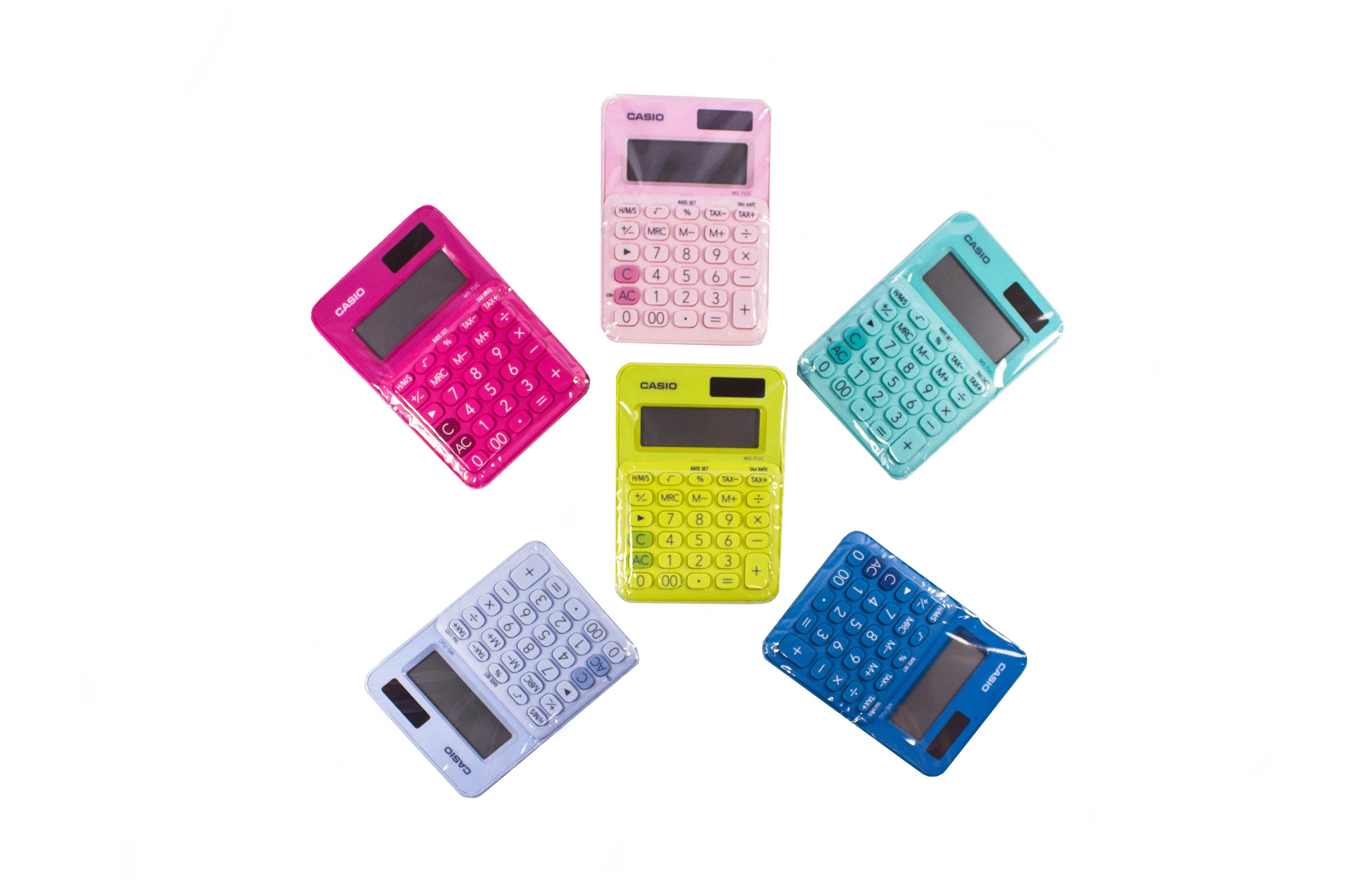 Calculadora casio ms online 7uc