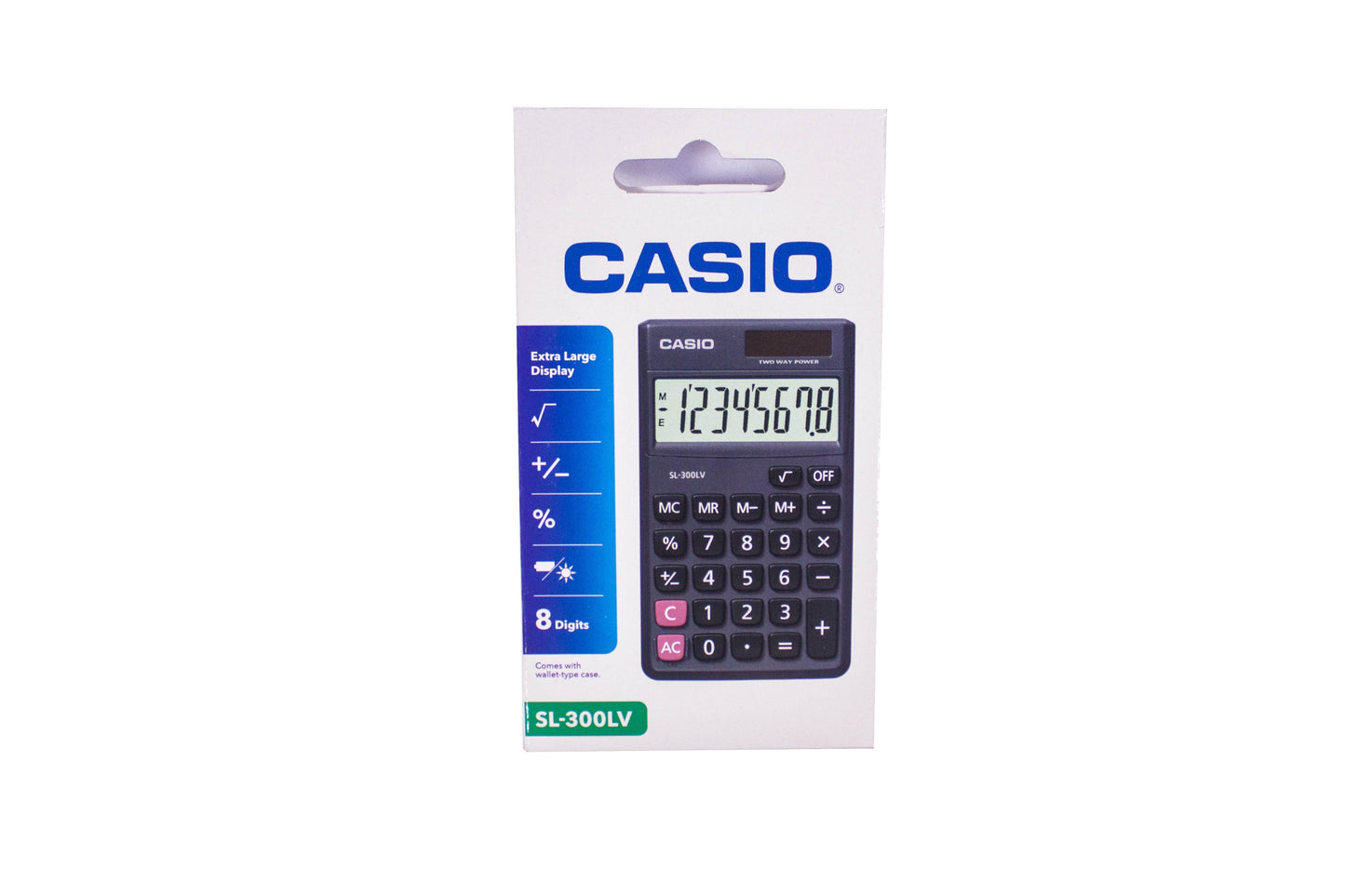 Casio Calculator SL-300LV Black