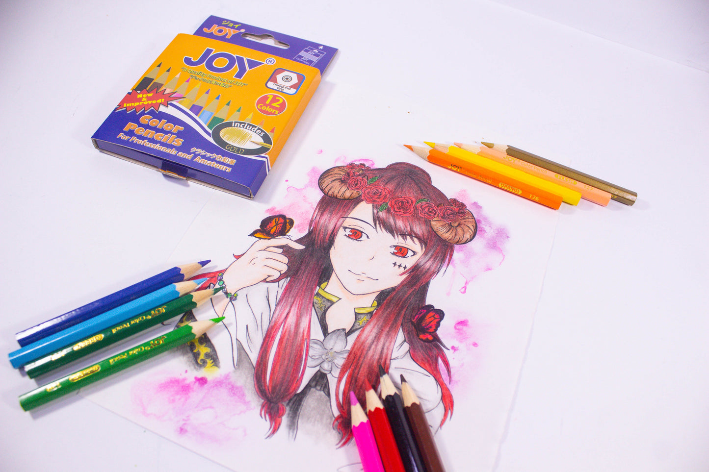 Joy Professional Color Pencil 12C | Sold by 6s